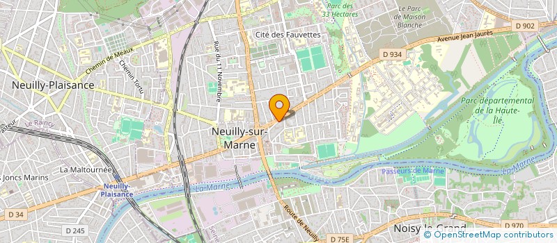 localisation de l'entreprise ZALAL à NEUILLY-SUR-MARNE