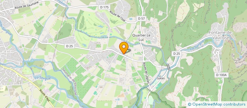 localisation de l'entreprise ZALAPER  SAUMANE-DE-VAUCLUSE