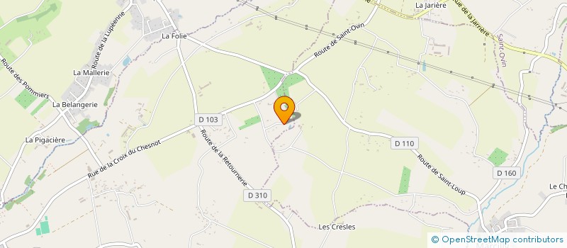 localisation de l'entreprise ZALBARO  SAINT-QUENTIN-SUR-LE-HOMME