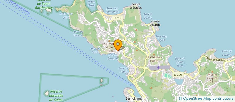 localisation de l'entreprise ZALE à SAINT BARTHELEMY
