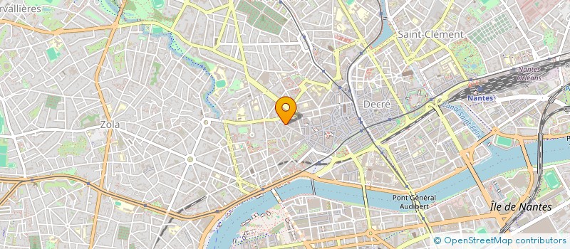localisation de l'entreprise ZALEUCUS à NANTES