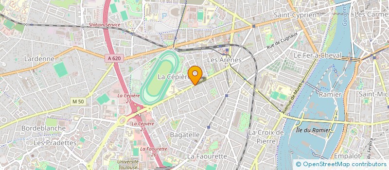localisation de l'entreprise ZALINA à TOULOUSE