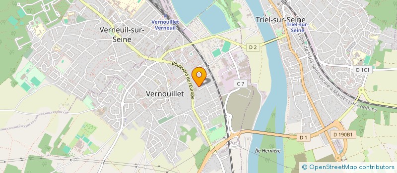 localisation de l'entreprise ZALIONDOA  VERNOUILLET
