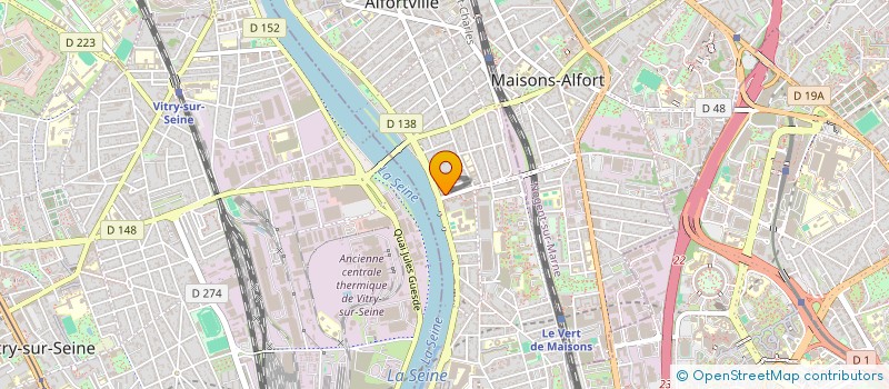 localisation de l'entreprise ZALMA  ALFORTVILLE