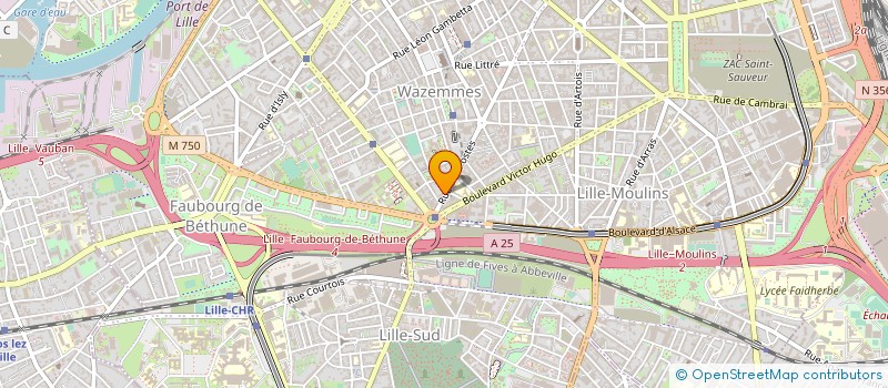 localisation de l'entreprise ZALMAT SARL à LILLE