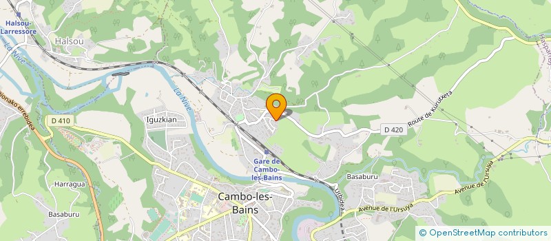 localisation de l'entreprise ZALOSGA à CAMBO-LES-BAINS