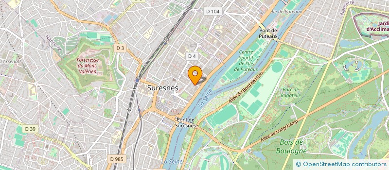 localisation de l'entreprise ZALYSSONE à SURESNES