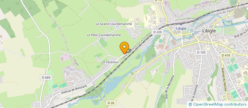 localisation de l'entreprise ZAM à L'AIGLE