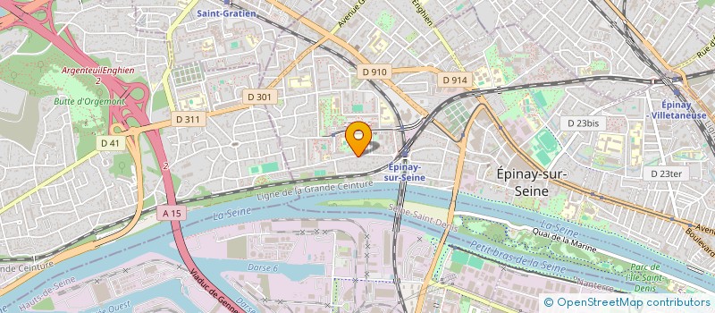 localisation de l'entreprise ZAM à EPINAY-SUR-SEINE