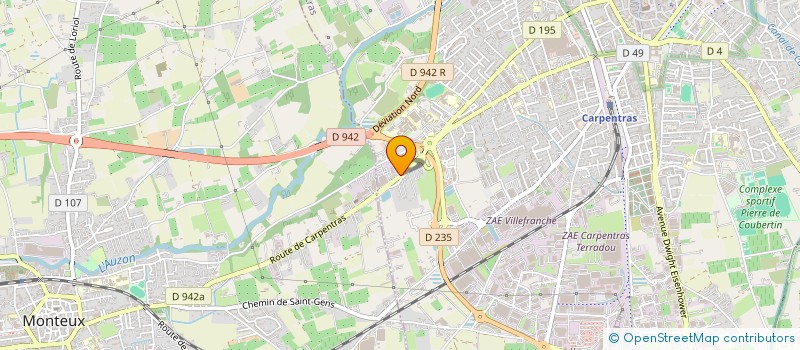 localisation de l'entreprise ZAM-BEE  CARPENTRAS