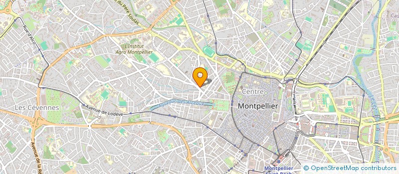 localisation de l'entreprise ZAM DISTRIBUTION  MONTPELLIER