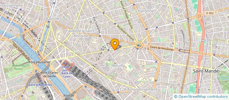 localisation de l'entreprise ZAM'S PRODUCTIONS  PARIS