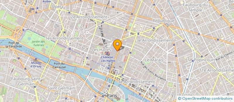 localisation de l'entreprise ZAM ZAM à PARIS