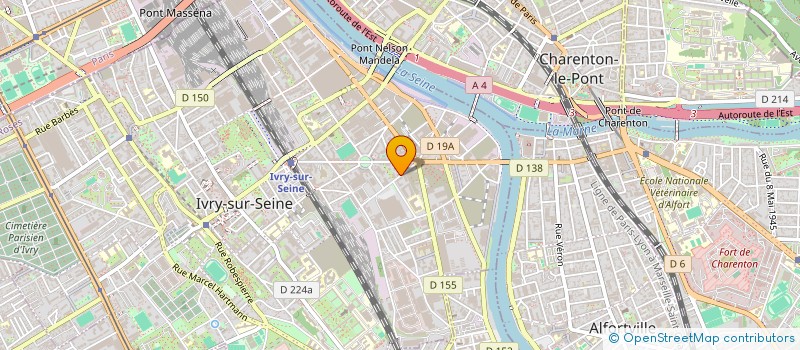 localisation de l'entreprise ZAM ZAM BOUCHERIE à IVRY-SUR-SEINE