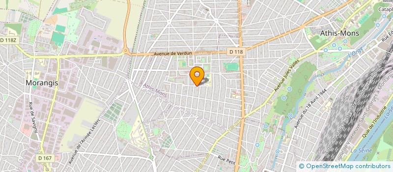 localisation de l'entreprise ZAM ZAM CONSTRUCTION  ATHIS-MONS