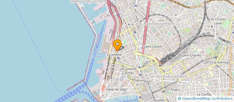 localisation de l'entreprise ZAMA à MARSEILLE