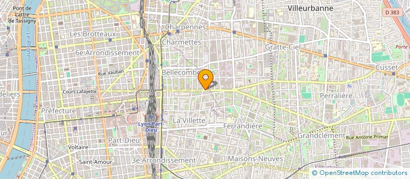 localisation de l'entreprise ZAMAJE à LYON