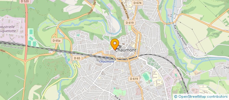 localisation de l'entreprise ZAMAN EPICERIE 52 à CHAUMONT