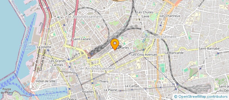 localisation de l'entreprise ZAMAN FOOD à MARSEILLE