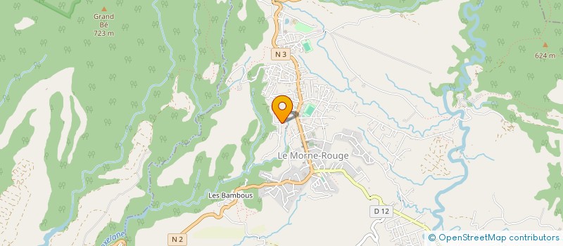 localisation de l'entreprise ZAMANA ARTS à LE MORNE-ROUGE
