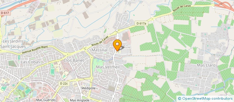 localisation de l'entreprise ZAMAR  PERPIGNAN