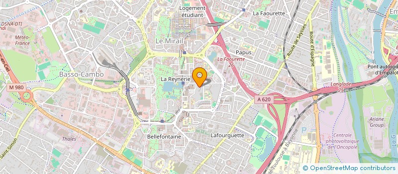 localisation de l'entreprise ZAMARO  TOULOUSE