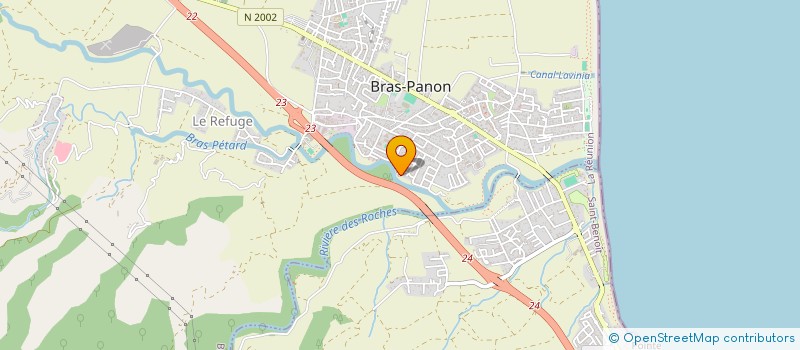 localisation de l'entreprise ZAMBAVIL  BRAS-PANON