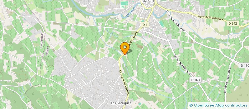 localisation de l'entreprise ZAMBELLI PATRICK ET MARIO  MAZAN