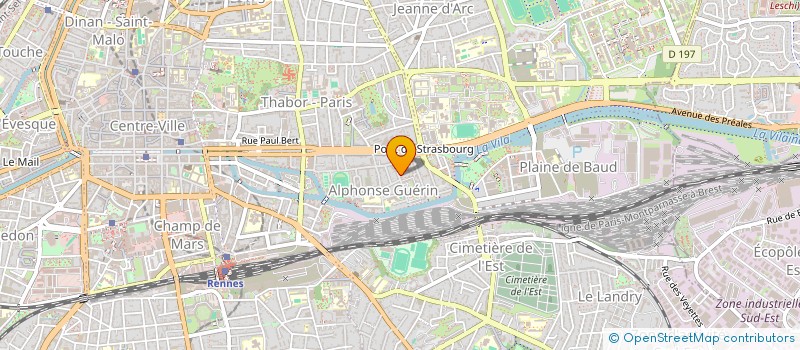 localisation de l'entreprise ZAMBILILA à RENNES