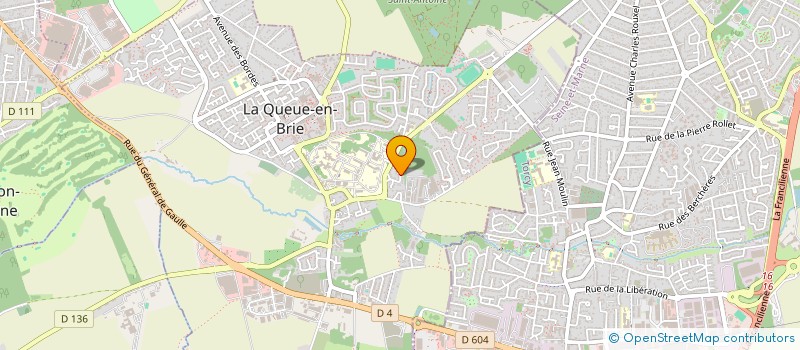 localisation de l'entreprise ZAMBUTO ET COMPAGNIE à LESIGNY