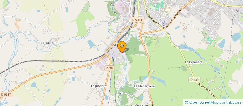 localisation de l'entreprise ZAMIFOLIA  BRESSUIRE