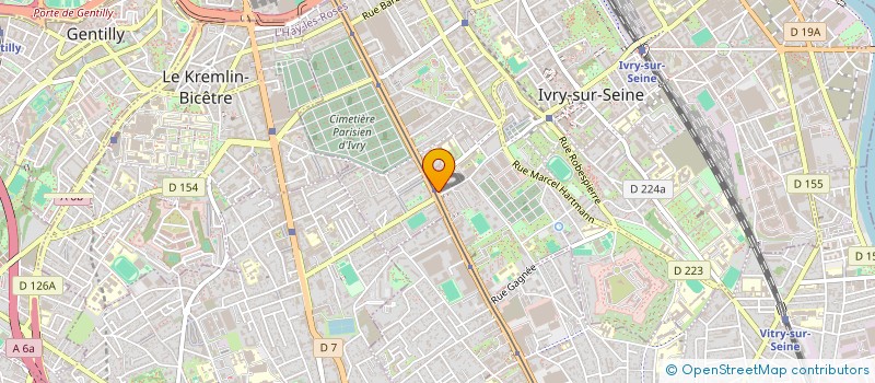 localisation de l'entreprise ZAMIO  IVRY-SUR-SEINE