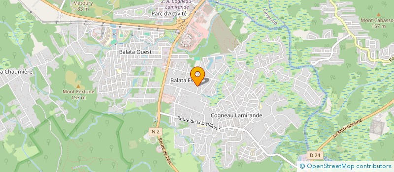 localisation de l'entreprise ZAMMATTIO  MATOURY