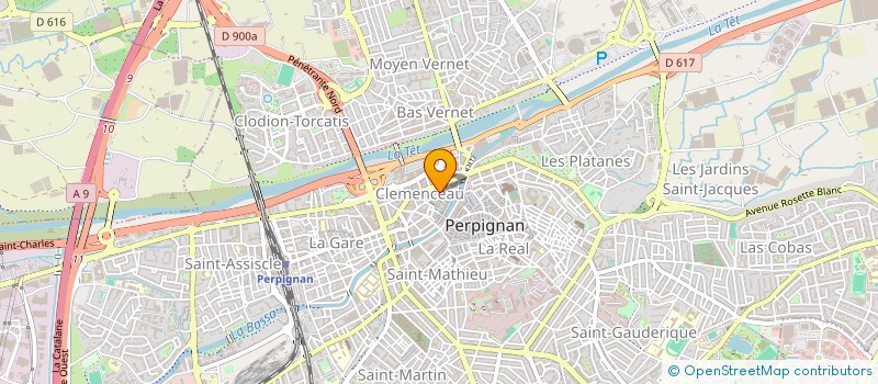 localisation de l'entreprise ZAMORANO OLIVIER  PERPIGNAN