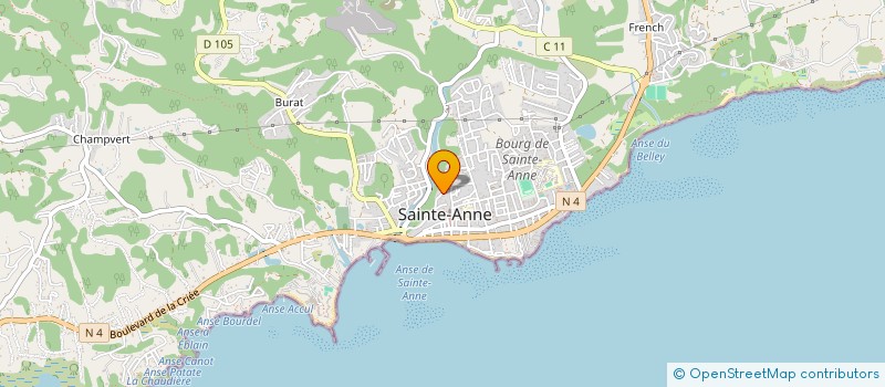localisation de l'entreprise ZAMOUR à SAINTE-ANNE