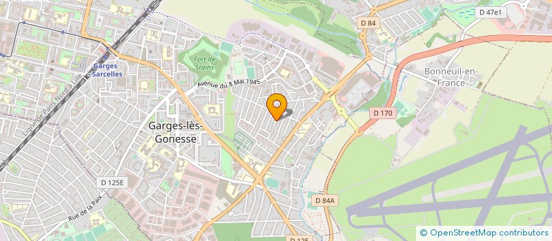 localisation de l'entreprise ZAMOUR PLOMBERIE  GARGES-LES-GONESSE