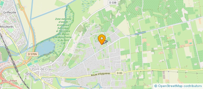 localisation de l'entreprise ZAMPANO à ARLES