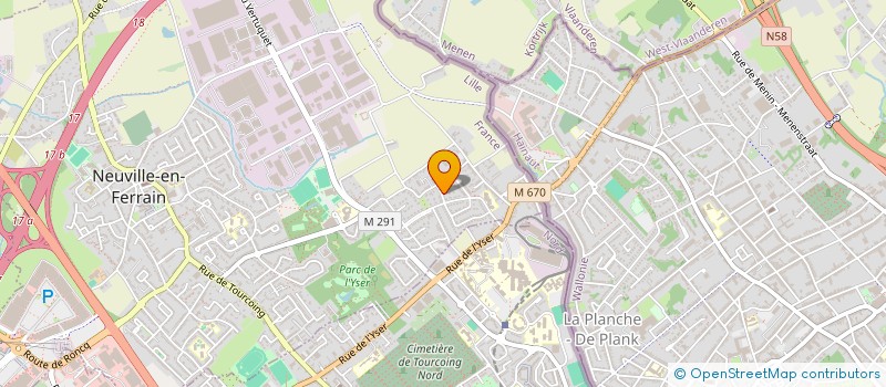 localisation de l'entreprise ZAMS à NEUVILLE-EN-FERRAIN