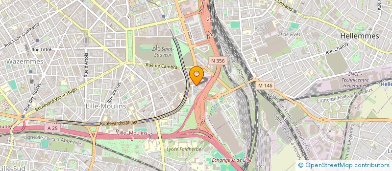 localisation de l'entreprise ZAMYL CONSULTING  LILLE