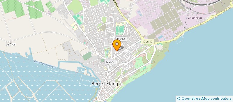 localisation de l'entreprise ZAMZAM  BERRE-L'ETANG