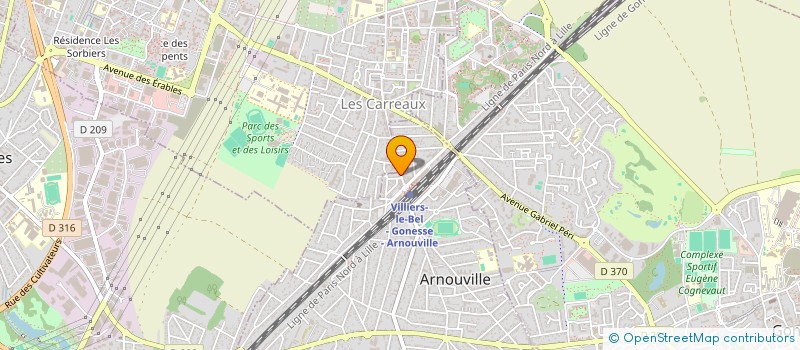 localisation de l'entreprise ZAN  ARNOUVILLE