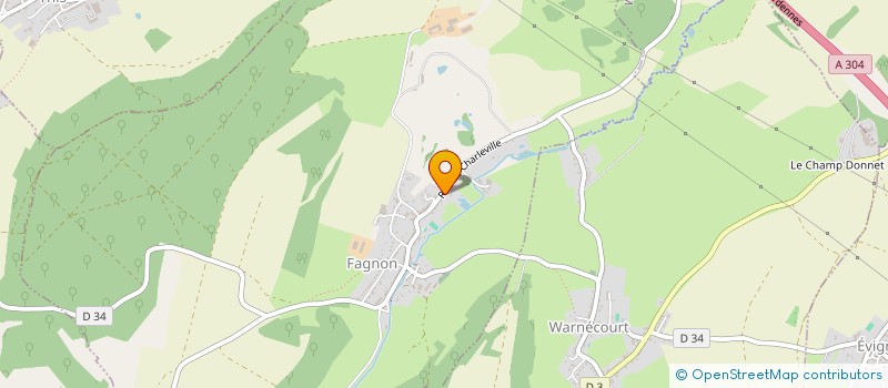 localisation de l'entreprise ZAN'PRO  FAGNON