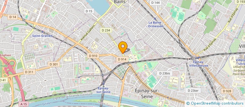localisation de l'entreprise ZANA à EPINAY-SUR-SEINE