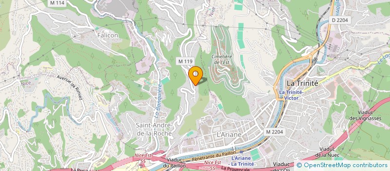 localisation de l'entreprise ZANARDI - RUSIGNOLO  SAINT-ANDRE-DE-LA-ROCHE