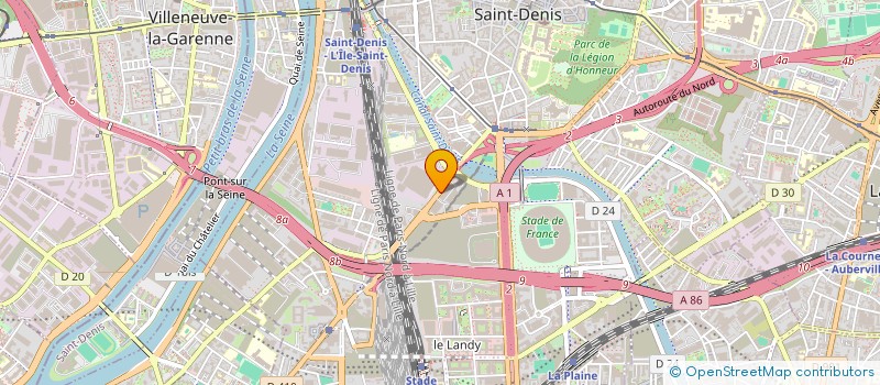 localisation de l'entreprise ZANAT à SAINT-DENIS