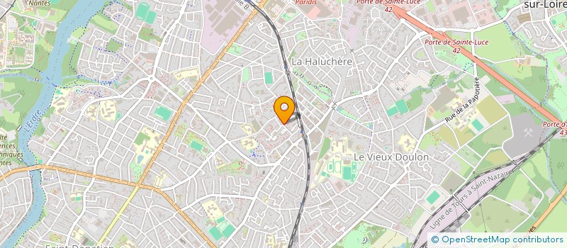 localisation de l'entreprise ZANAT à NANTES