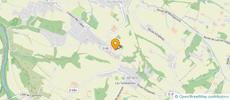 localisation de l'entreprise ZANATTA CONSULTING  AUREVILLE