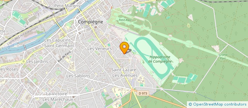 localisation de l'entreprise ZANAVEN  COMPIEGNE