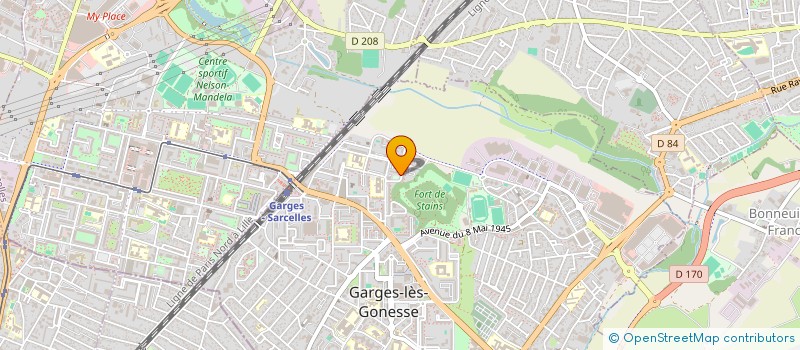 localisation de l'entreprise ZANAYA TRANSPORT à GARGES-LES-GONESSE