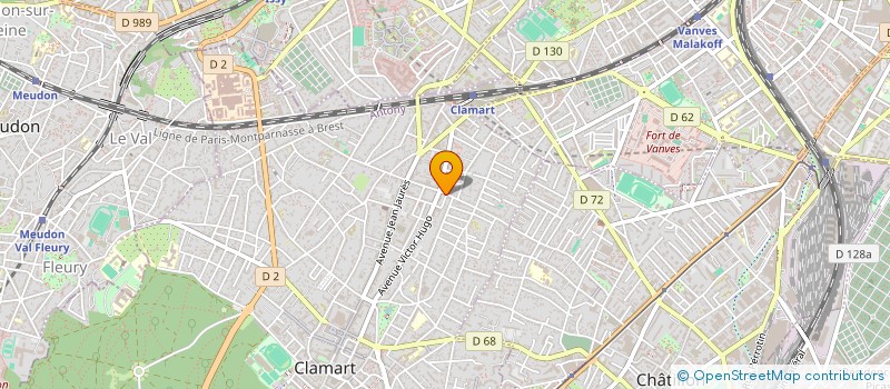 localisation de l'entreprise ZANBI MOHAMED ET ABAZIL M à CLAMART